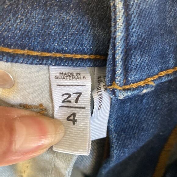 Loft Super Soft Girlfriend Jeans tapered leg relaxed fit summer coastal grandma - Picture 7 of 9